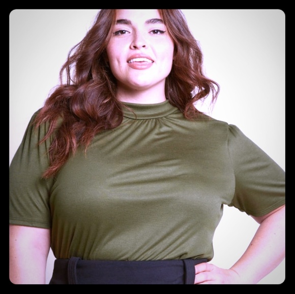 Modcloth Tops - Modcloth Mock Turtleneck Top XL